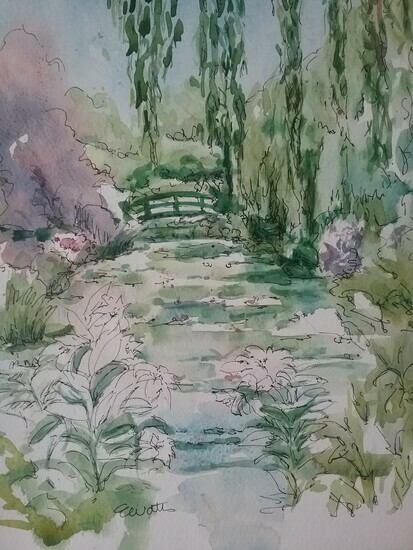In Monet's Garden