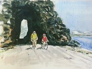Biking the KVR, Naramata's Little Tunnel