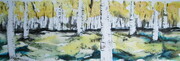 Birch Trees--Summer