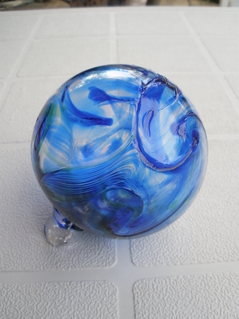 Blown glass ball