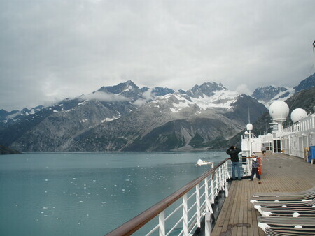 Heading into Glacier Bay