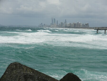 Surfer's Paradise from the Jetty