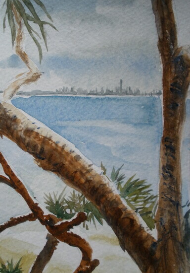 Surfer's Paradise from Tweed Heads